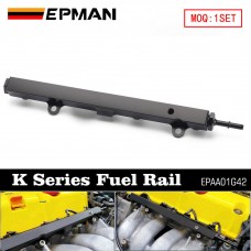 EPMAN Black Aluminum Fuel Rail Compatible with Honda Civic Acura RSX K20 K24 Engines EPAA01G42